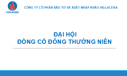 Thông báo tổ chức Đại Hội Đồng Cổ Đông năm 2025